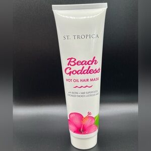 New ST. Tropica Beach Goddess Hot Oil Hair Mask w/ Biotin + Hair Superfoods